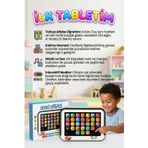 Sesli Işıklı Müzikli 100 Etkileşimli Alfabe Kelime Hayvanları Öğreten Eğitici Oyuncak Tablet