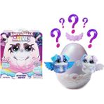 Sesli ve Işıklı Hatchimals Alive Mystery Hatch Puppadee Interaktif Peluş Sürpriz Yumurta - Renkli