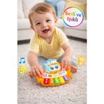 Sesli ve Işıklı Piyanolu Ahtapot bebek Oyuncağı - 14 CM