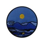 Sessiz Şehir Nakış Işleme Arma Patch Peç 8×8 Cm Yeşil