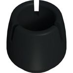 Sessiz Tip Sandalye Pabucu Masa Sandalye Zemin Koruyucu 25 Mm - 32 Mm (4 Adet) Siyah