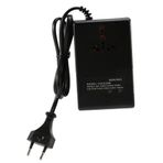 Sessleger transformatör, voltaj dönüştürücü, 200 W düşürücü, 220 V, 110 V AC düşürücü, voltaj dönüştürücü, seyahat dönüştürücü, AB fişi