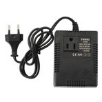 Sessleger Voltaj Dönüştürücü 300 W Trafo 220 V A 110 V Transformatör Düşürücü Gerilim Dönüştürücü Seyahat Adaptörü AB Fişi