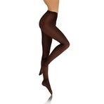 sesto senso Kadın Külotlu Çorap Opak Mikrofiber 70 DEN, Kahverengi - Kahve, XL