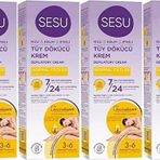 Sesu 4x100 ml Normal Ciltler Tüy Dökücü Krem