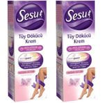 Sesu Hassas Ciltler 2x100 ml Tüy Dökücü Krem