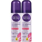 Sesu Hassas Ciltler 2x150 ml Tüy Dökücü Köpük Sprey