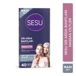 Sesu Hassas Ciltlere Özel Maxi 40'lı Set Ağda Bandı