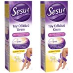 Sesu Normal Tüyler 2x100 ml Tüy Dökücü Krem