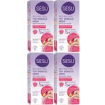 Sesu Sensitive Hassas Ciltler 4x40 ml Tüy Dökücü Krem