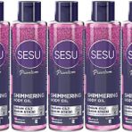 Sesu Shimmering Body Oil 5x150 ml Simli Cilt Bakım Yağı