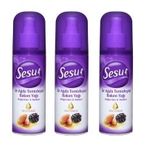 Sesu Sir Ağda Temizleyici Bakım Yağı Böğürtlen & Badem 3X150Ml