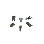 Set Dikiş Makineleri EV TİPİ DİKİŞ MAKİNA BASKI AYAK SETİ(6 ADET)GİZLİ FERMUAR,GENİŞ DAR ZİGZAG AYAK VE TUTUCUSU