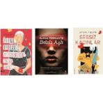 Set Elena Ferrante - Yetişkinlerin Yalan Hayatı - Belalı Aşk-Sessiz Kadınlar Hediye