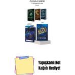 Set-Pusula Serisi - 3 Kitaplık Kutulu Set (Ciltli) + Yapışkanlı Not Kağıdı - Hayır