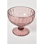 SETABIANCA Crystal Colors Ayakli Kase Damla Desen 6lı, Pembe