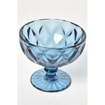 SETABIANCA Crystal Colors Ayakli Kase Ekose Desen 6lı, Mavi