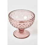 SETABIANCA Crystal Colors Ayakli Kase Ince Desen 6lı, Pembe