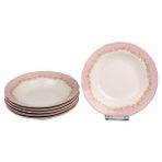 Setabianca Çukur Tabak Vintage Pink 6'Lı