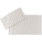 Setabianca Eloura Bubble Banyo Paspası Ekru 60*90+40*60 cm - SETABIANCA Eloura Bubble Banyo Paspası Ekru 60*90+40*60 Cm