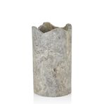 setabianca Evza Dekor Mermer Gri Traverten Şaraplık 11 * 11 * 21 Cm