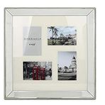 Setabianca Kenarları Aynalı Çoklu Kare Dekoratif Çerçeve 10X15 CM