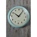 Setabianca Mavi Pastel Metal Görünümlü 22 cm Duvar Saati