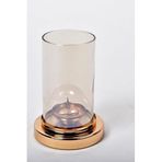 SETABIANCA Regina Mini Mumluk Cam Küçük Gold 11 cm