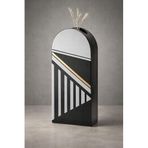 SETABIANCA Seramik Dekoratif Vazo 36 cm – Elite Deco Lines Modern Salon Vazosu