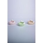 SETABIANCA SETA-505-B Ceramic Kase, 2 Kuşlu Pembe13x13x9cm