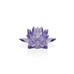 setabianca Seta Kristal Lotus Mumluk Lila 19 * 19 * 7,5 Cm