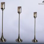 setabianca Seta Regina Mumluk Dev İnce Ayak Küçük Bronz 90 Cm