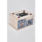 SETABIANCA STCV-012 Vintage Müzik Kutusu Dikiş Makinali, 17x9cm