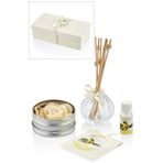 SETABIANCA STCX-113-VN Aroma Diffuser Set Metal Mum Tütsü Vanilla, 25x13x8cm