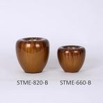 SETABIANCA STME-820-A Martina Mumluk Büyük Amber, 10x10x9cm