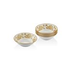 SETABIANCA STRG-80-A Bone China Kase 6 Li Set Gül Altın