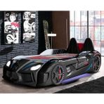 Setay Audi Kapıları Açılabilen Full Ledli Koltuklu Arabalı Yatak,siyah - 90 x 190 cm