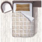 Setay Avrasya Çocuk Odası Takımı Uyumlu Dijital Baskılı Nevresim Takımı - 160 x 220 cm - Kahverengi - Krem