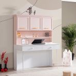 Setay Bilgisayar Masası, Rosa Çalışma Masası - 90x167 - Pembe