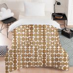 Setay Deluxe Çocuk Odası Takımı Uyumlu Dijital Baskılı Nevresim Takımı - 160 x 220 cm - Kahverengi - Krem