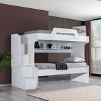 Setay İnci 2li Ranza - 90 x 190 cm - Beyaz