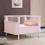 Setay Mdf Beşik, 90X130 Trend Büyüyen Beşik, Trend 90X190 Karyola, Pembe - 90 x 130 cm