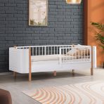 Setay Mdf Karyola, Lidya Montessori Yatak - Ceviz 90X190 Cm
