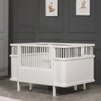 Setay Mdf Karyola, Trend Büyüyen Karyola 90X190 - Trend Büyüyen Beşik 90x130 - Beyaz - 90 x 130 cm