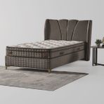 Setay Mobilya 100x200 cm Bella Baza Başlık ve Yatak Seti