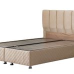 Setay Mobilya 100x200 cm Tetra Bej Baza Başlık Seti