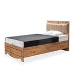 Setay Mobilya 120x200 cm Papatya Bazalı Karyola Ve Başlık