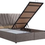 Setay Mobilya 150x200 cm Fersa Açık Kahverengi Baza ve Başlık Seti