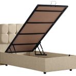 Setay Mobilya 150x200 cm Krem Paris Baza Ve Başlık Seti