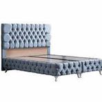 Setay Mobilya 150x200 cm Silwer Baza ve Başlık Seti